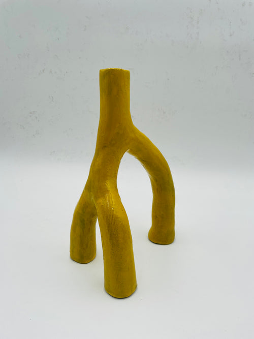 Bougeoir girafe jaune